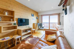 Cosy flat with terrace and mountain view in Huez - Welkeys